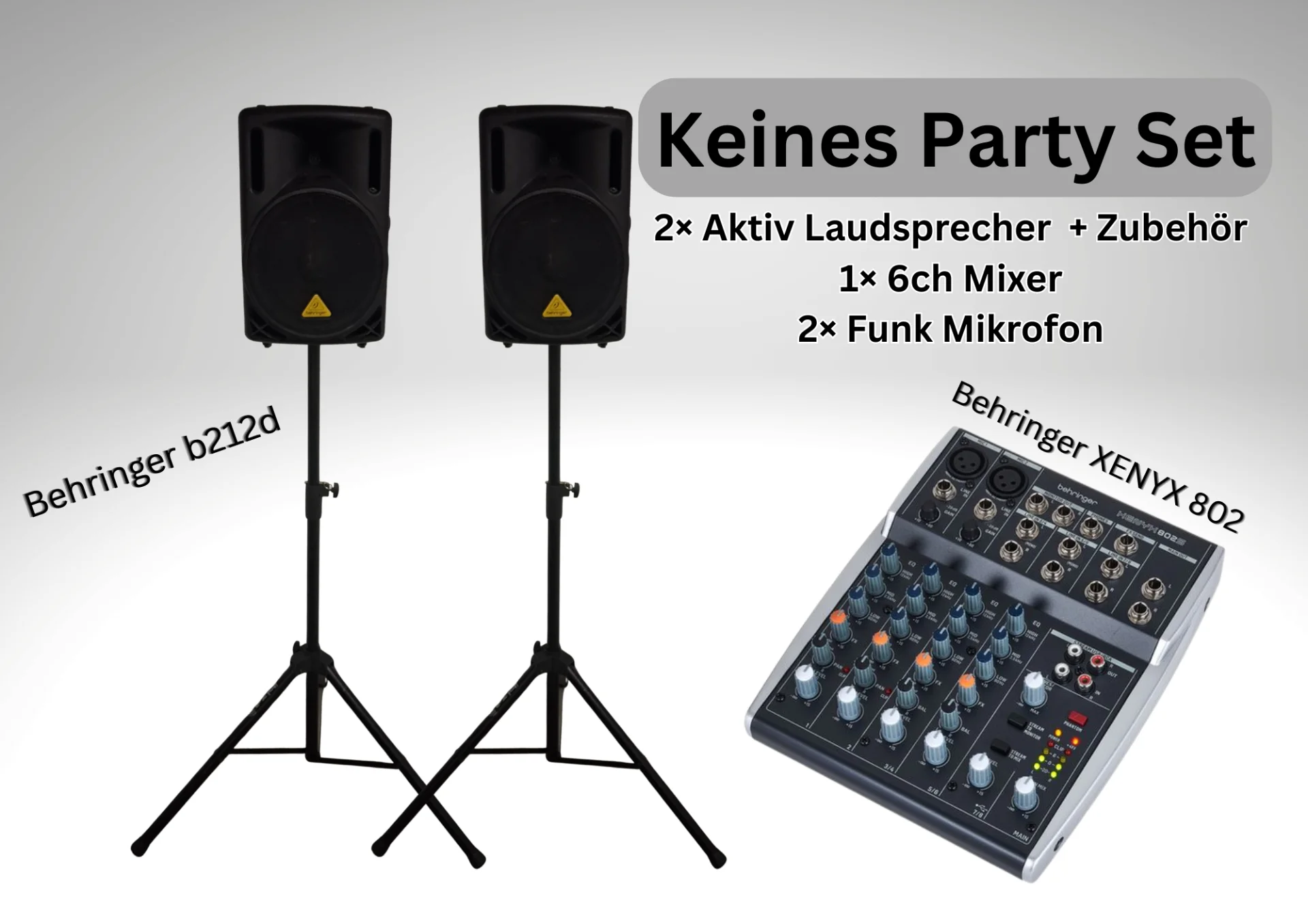 Kleines Party Set