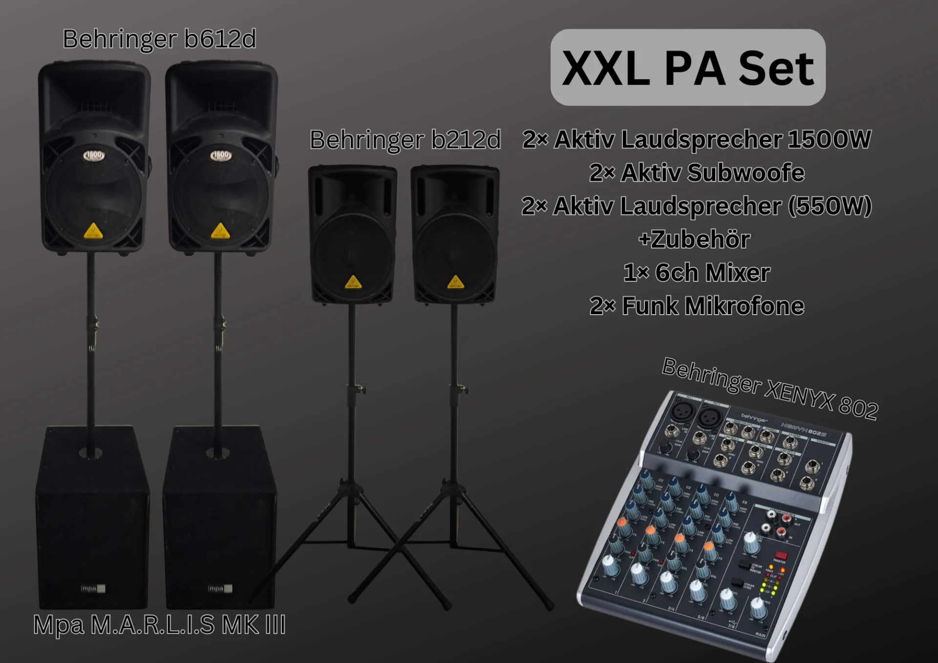 XXL PA Set